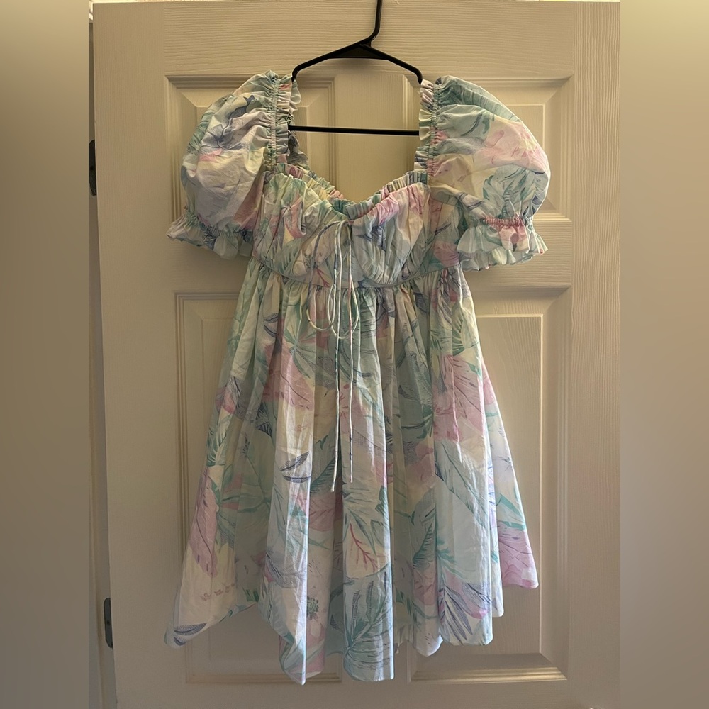 Selkie - The Bebe Seashell Dress in Honeymoon - Size M FOR TRADE ONLY
